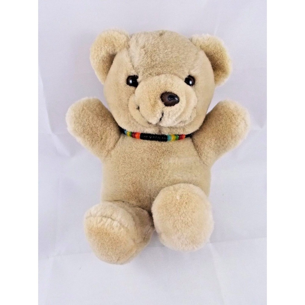 America Wego Tan Bear Plush 7.5 Inch Stuffed Animal toy